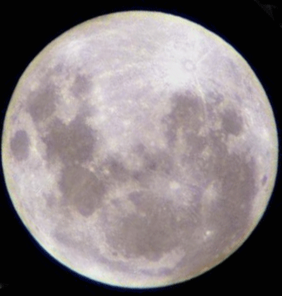 Photograph of the Moon (as seen from Australia)